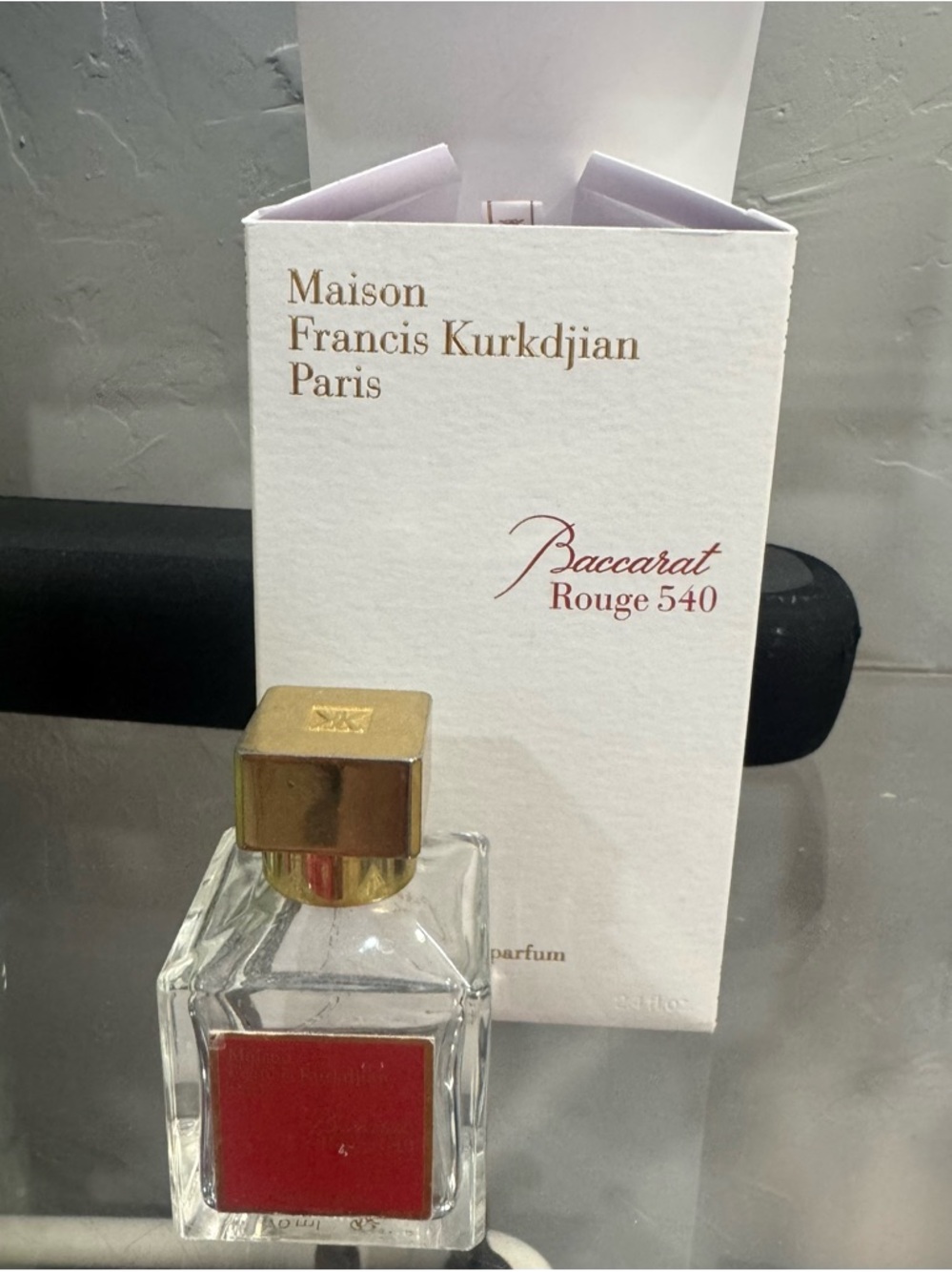 ***EMPTY BOTTLE***
Maison Francis Kurkdjian Baccarat Rouge 540 w/ box